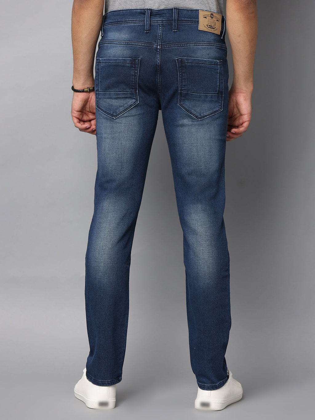 Men's Indigo Slim Fit Stretchable Jeans