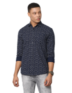 Men's Slim Fit Full Sleeve Casual Shirt
