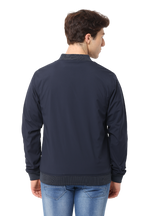 Men's Slim fit Windbreaker Jacket, Navy Blue