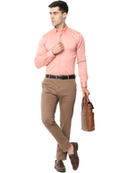 Men's Slim Fit Cotton Chino Pant, Khaki