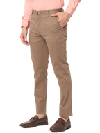 Men's Slim Fit Cotton Chino Pant, Khaki