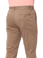 Men's Slim Fit Cotton Chino Pant, Khaki