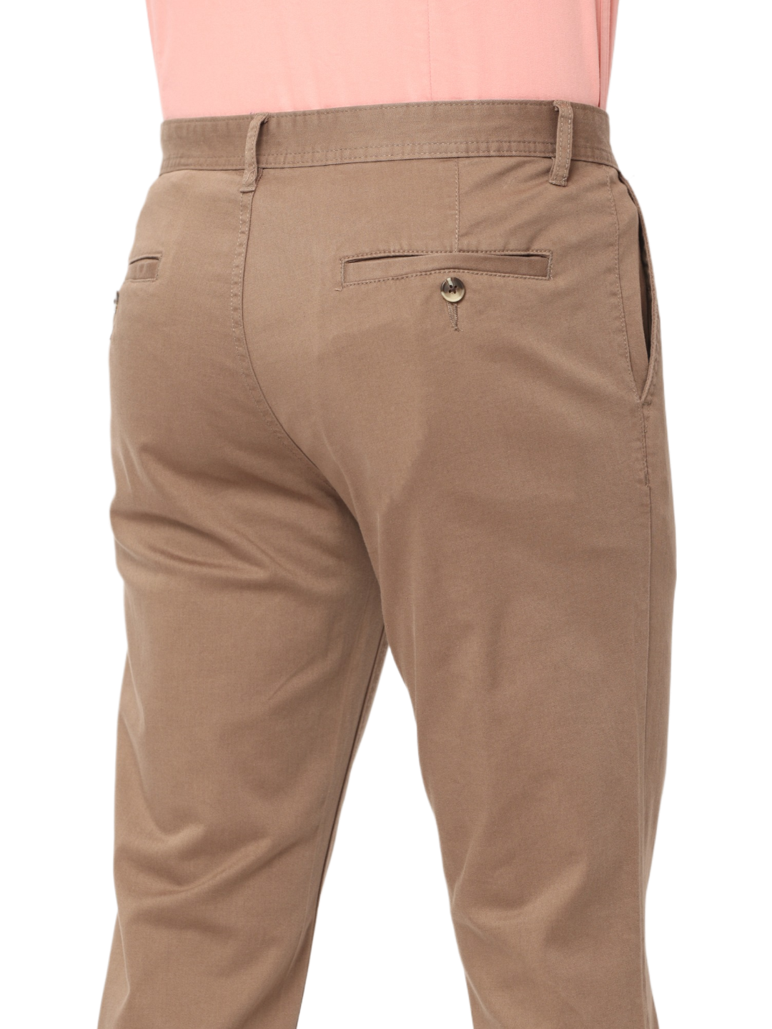 Men's Slim Fit Cotton Chino Pant, Khaki