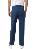 Men's Navy Blue Slim Fit Casual Chino Trouser