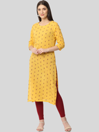 Women's Printed Cotton Kurta Top