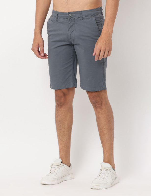 Men's Dark Indigo Slim Fit Chino Shorts