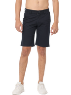 Men's Black Slim Fit Chino Shorts