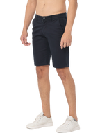 Men's Black Slim Fit Chino Shorts