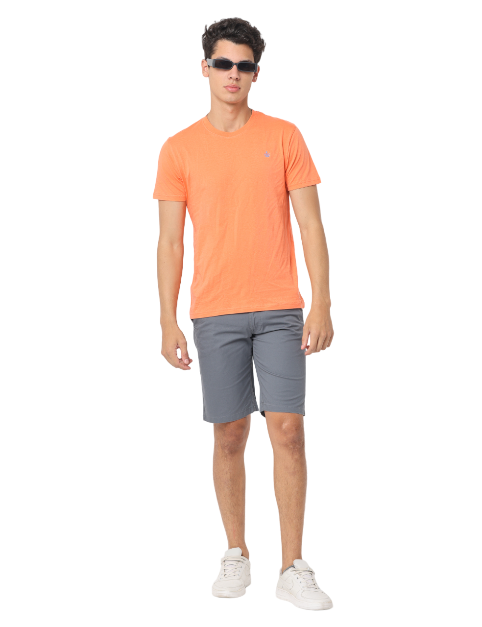 Men's Dark Indigo Slim Fit Chino Shorts