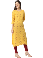 Women's Printed Cotton Kurta Top