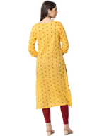 Women's Printed Cotton Kurta Top