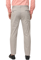 Men's Grey Slim Fit Casual Chino Trouser