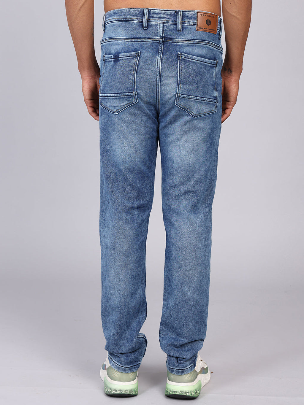 Men’s SS Wash Blue Slim Fit Denim Trouser