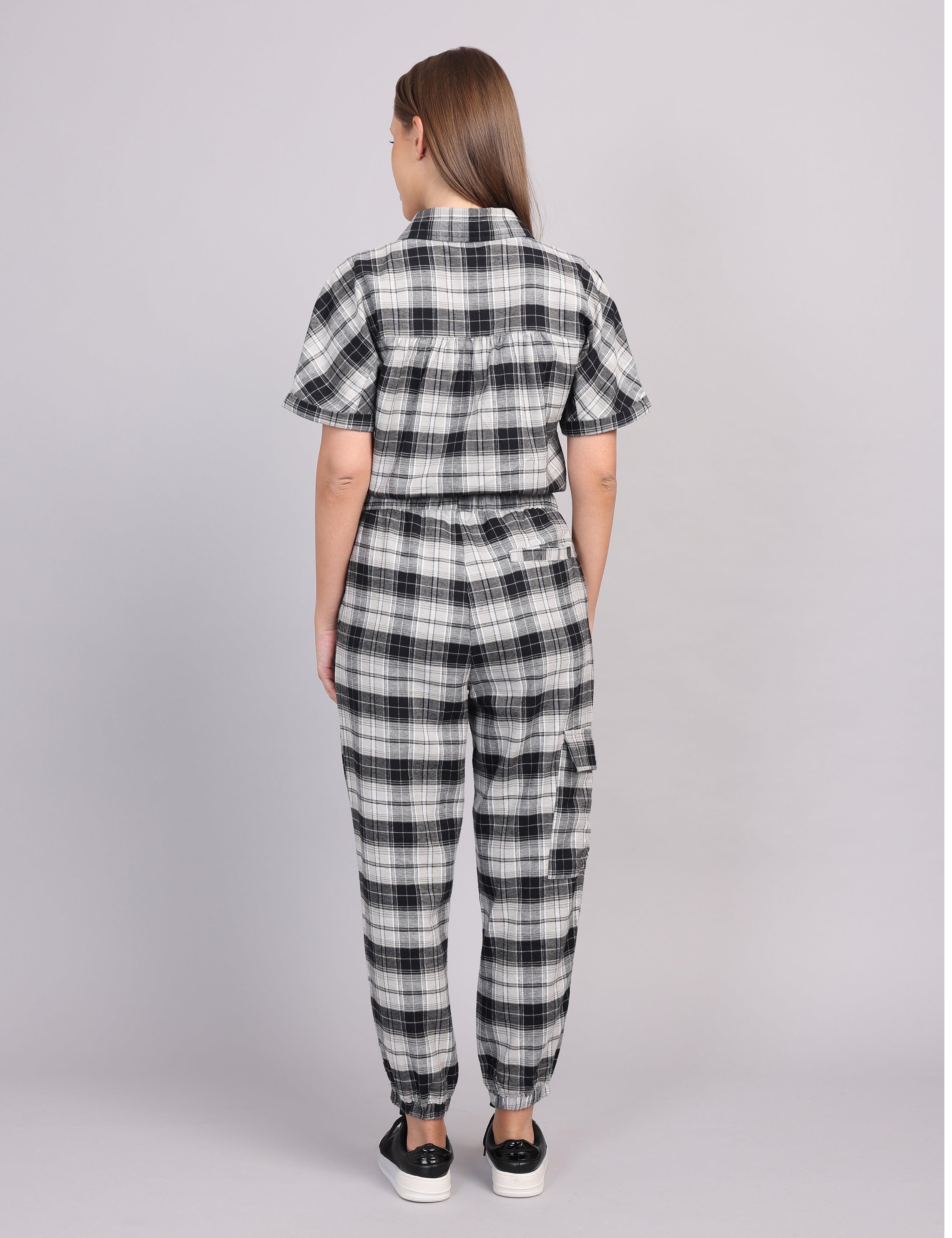 Women’s Grey Flannel Cord Set