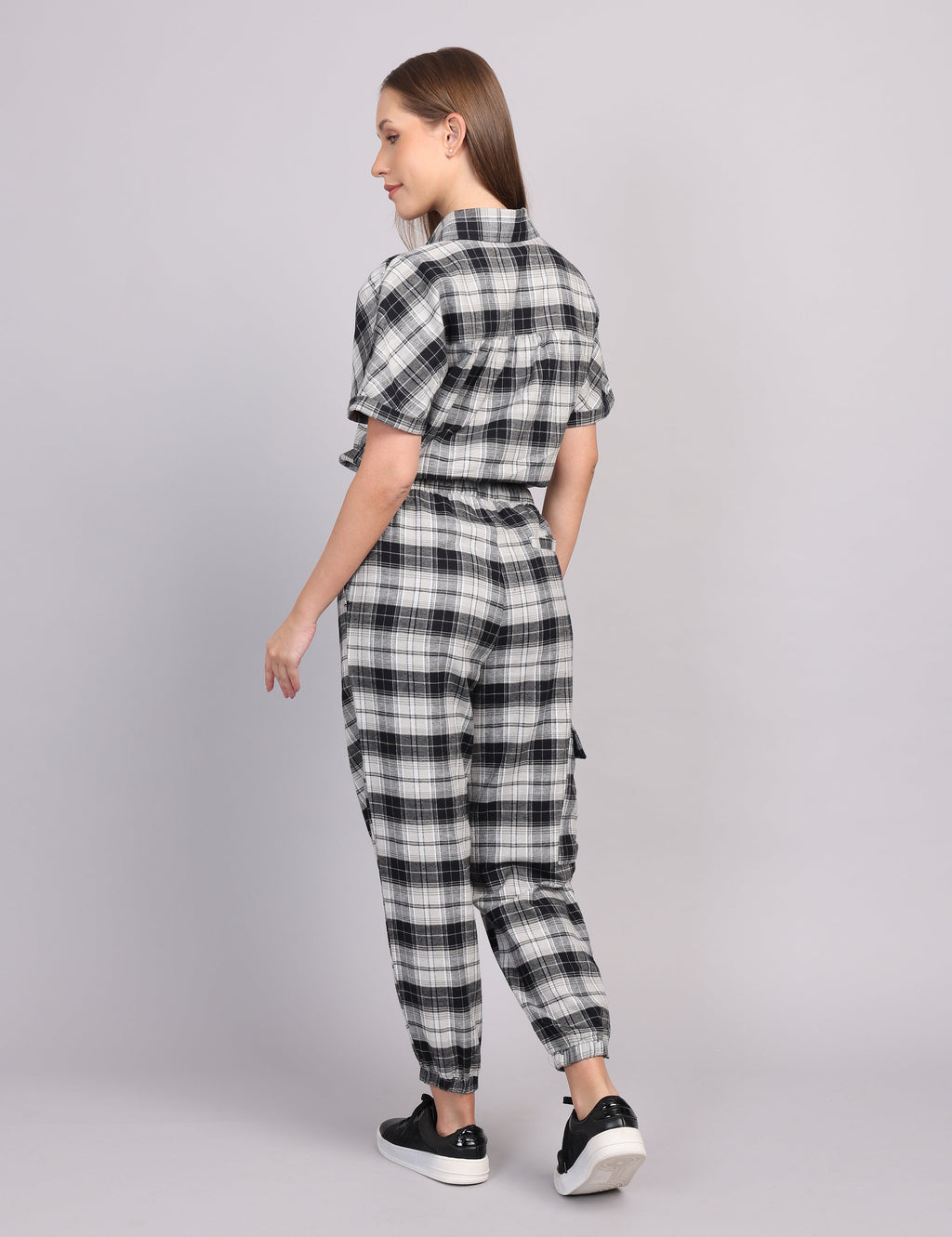 Women’s Grey Flannel Cord Set