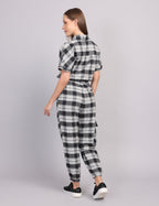 Women’s Grey Flannel Cord Set