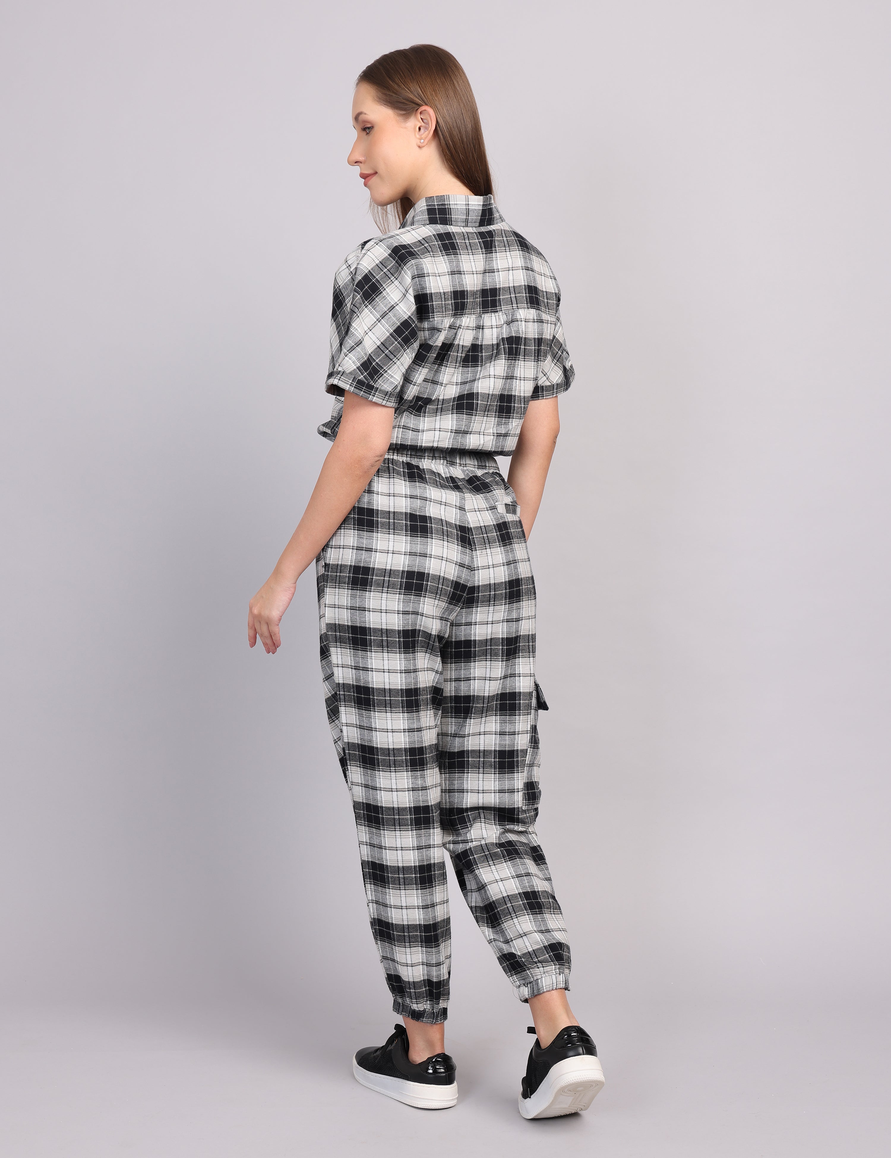 Women’s Grey Flannel Cord Set