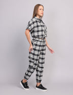 Women’s Grey Flannel Cord Set