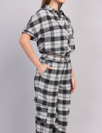 Women’s Grey Flannel Cord Set