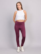 Wearhouse Women’s Slim Fit Tregging – Wine