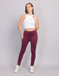 Wearhouse Women’s Slim Fit Tregging – Wine