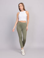 Women’s Slim Fit Tregging – Green