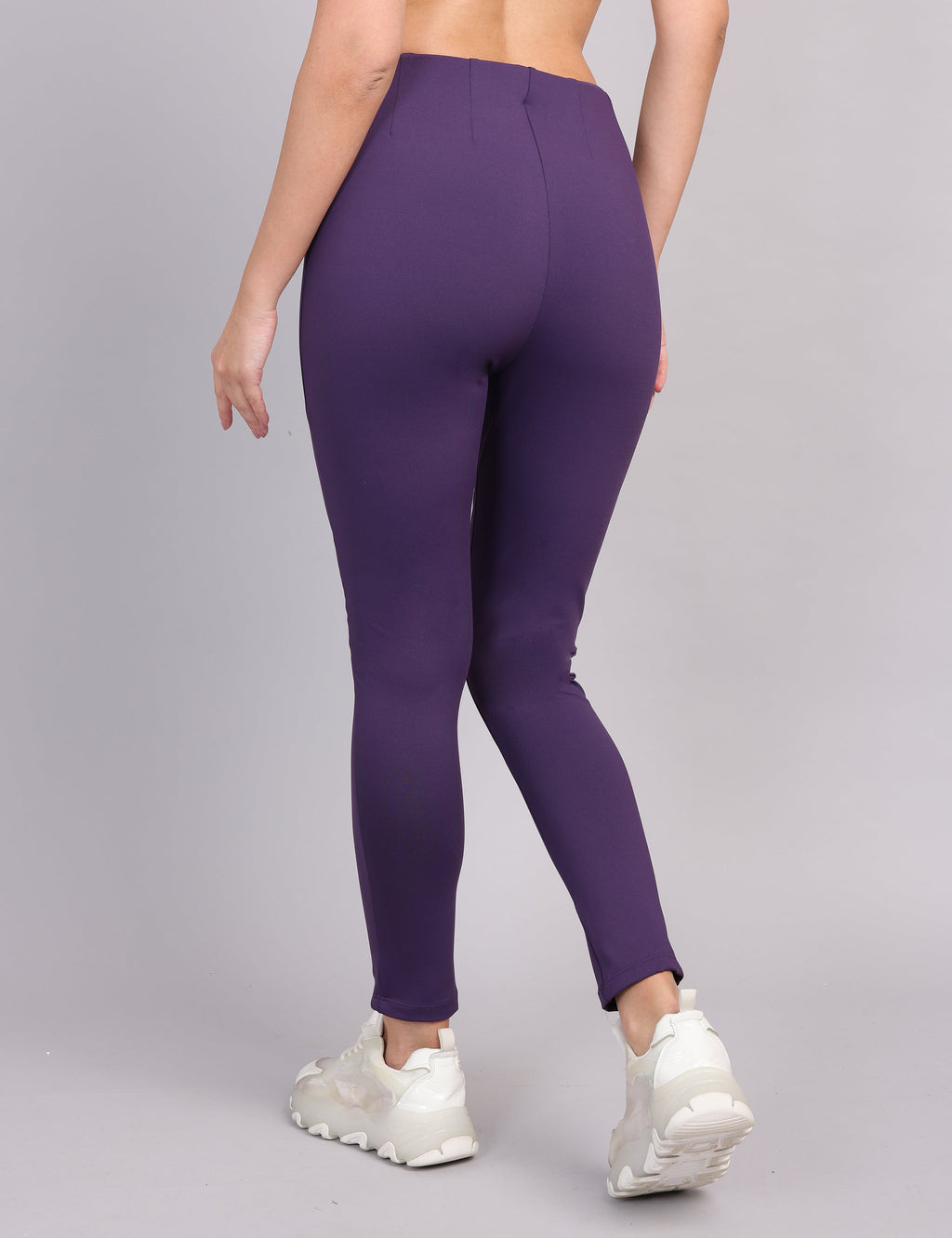 Women’s Slim Fit Tregging – Dark Purple