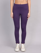 Women’s Slim Fit Tregging – Dark Purple