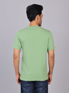 Men’s Green Round Neck T-Shirt