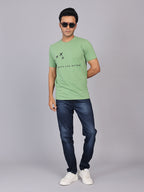 Men’s Green Round Neck T-Shirt