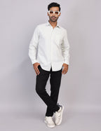 Green Stripe Full Sleeve Shirt – Regular Fit