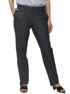 Women's Pleated Solid Formal Trouser, Night Blue