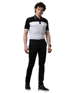 Men's Slim Fit Chino Casual Trouser, Black, Business Casuals