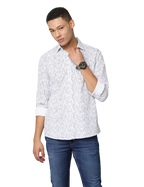 Men's Slim Fit Full Sleeve Casual Shirt