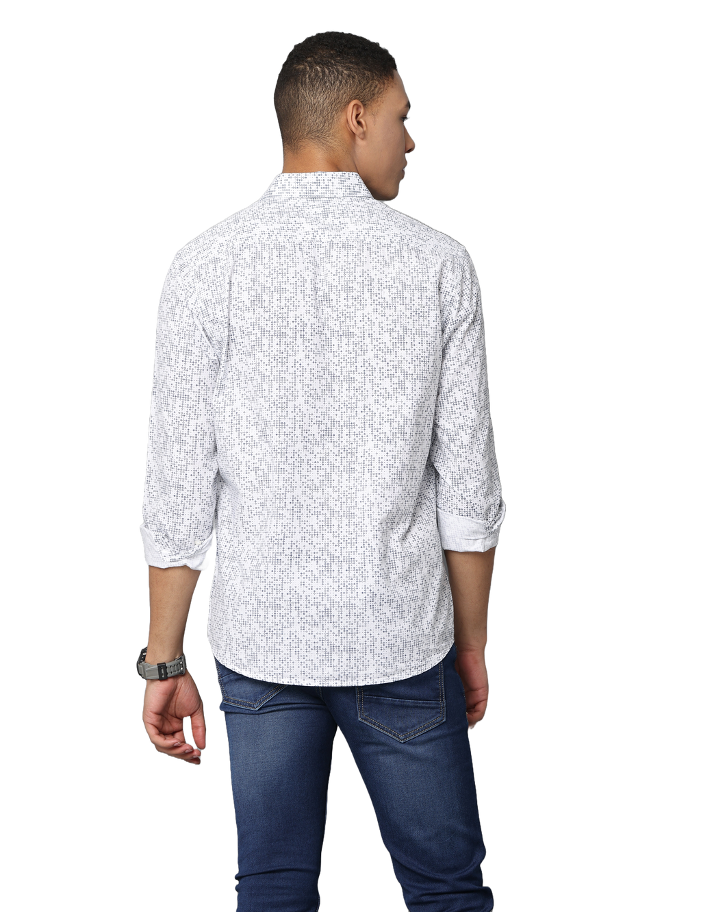 Men's Slim Fit Full Sleeve Casual Shirt